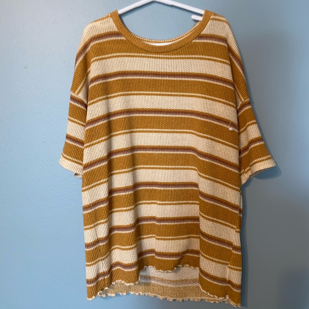 American eagle stripped shirt